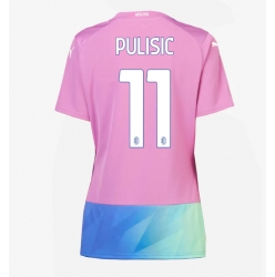 AC Milan Christian Pulisic #11 Tredjedrakt Dame 2023-24 Kortermet