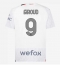 AC Milan Olivier Giroud #9 Bortedrakt 2023-24 Kortermet