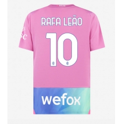 AC Milan Rafael Leao #10 Tredjedrakt 2023-24 Kortermet