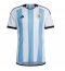 Argentina Hjemmedrakt VM 2022 Kortermet