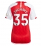 Arsenal Oleksandr Zinchenko #35 Hjemmedrakt Dame 2023-24 Kortermet
