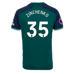 Arsenal Oleksandr Zinchenko #35 Tredjedrakt 2023-24 Kortermet