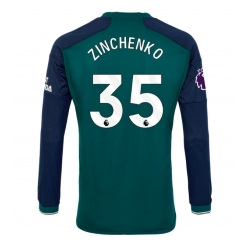 Arsenal Oleksandr Zinchenko #35 Tredjedrakt 2023-24 Langermet