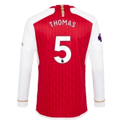 Arsenal Thomas Partey #5 Hjemmedrakt 2023-24 Langermet