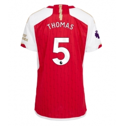 Arsenal Thomas Partey #5 Hjemmedrakt Dame 2023-24 Kortermet