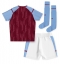 Aston Villa Hjemmedraktsett Barn 2023-24 Kortermet (+ Korte bukser)