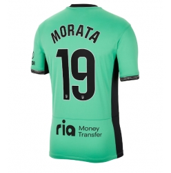 Atletico Madrid Alvaro Morata #19 Tredjedrakt 2023-24 Kortermet