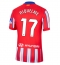 Atletico Madrid Rodrigo Riquelme #17 Hjemmedrakt 2024-25 Kortermet