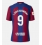 Barcelona Robert Lewandowski #9 Hjemmedrakt Dame 2023-24 Kortermet