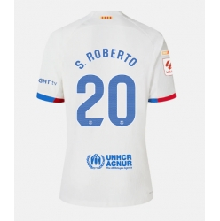 Barcelona Sergi Roberto #20 Bortedrakt 2023-24 Kortermet