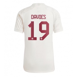 Bayern Munich Alphonso Davies #19 Tredjedrakt 2023-24 Kortermet