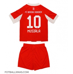 Bayern Munich Jamal Musiala #10 Hjemmedraktsett Barn 2025-26 Kortermet (+ Korte bukser)
