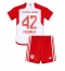 Bayern Munich Jamal Musiala #42 Hjemmedraktsett Barn 2023-24 Kortermet (+ Korte bukser)