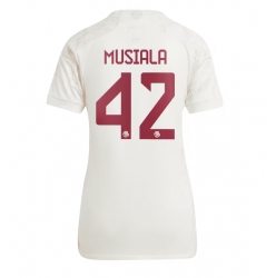 Bayern Munich Jamal Musiala #42 Tredjedrakt Dame 2023-24 Kortermet