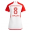 Bayern Munich Leon Goretzka #8 Hjemmedrakt Dame 2023-24 Kortermet