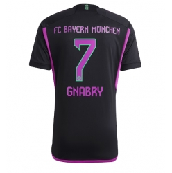 Bayern Munich Serge Gnabry #7 Bortedrakt 2023-24 Kortermet
