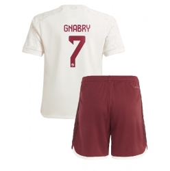 Bayern Munich Serge Gnabry #7 Tredjedraktsett Barn 2023-24 Kortermet (+ Korte bukser)