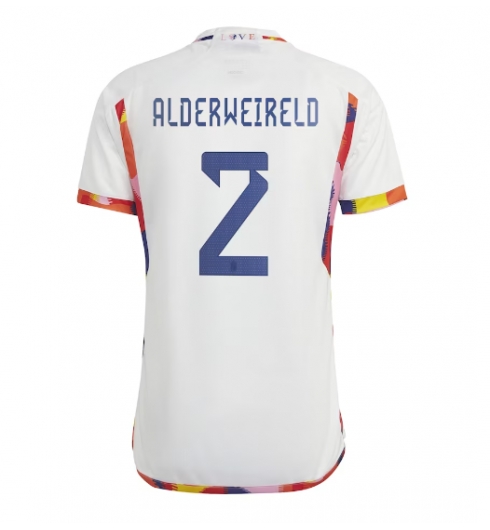 Belgia Toby Alderweireld #2 Bortedrakt VM 2022 Kortermet