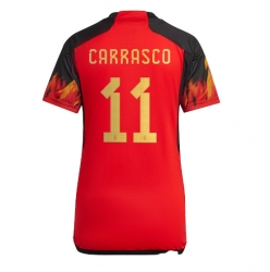 Belgia Yannick Carrasco #11 Hjemmedrakt Dame VM 2022 Kortermet
