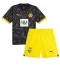 Borussia Dortmund Bortedraktsett Barn 2023-24 Kortermet (+ Korte bukser)