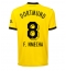 Borussia Dortmund Felix Nmecha #8 Hjemmedrakt 2023-24 Kortermet