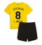 Borussia Dortmund Felix Nmecha #8 Hjemmedraktsett Barn 2023-24 Kortermet (+ Korte bukser)