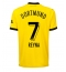 Borussia Dortmund Giovanni Reyna #7 Hjemmedrakt 2023-24 Kortermet