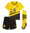 Borussia Dortmund Giovanni Reyna #7 Hjemmedraktsett Barn 2023-24 Kortermet (+ Korte bukser)