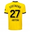 Borussia Dortmund Karim Adeyemi #27 Hjemmedrakt 2023-24 Kortermet