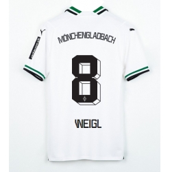 Borussia Monchengladbach Julian Weigl #8 Hjemmedrakt 2023-24 Kortermet