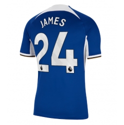 Chelsea Reece James #24 Hjemmedrakt 2023-24 Kortermet