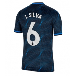 Chelsea Thiago Silva #6 Bortedrakt 2023-24 Kortermet