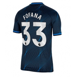 Chelsea Wesley Fofana #33 Bortedrakt 2023-24 Kortermet