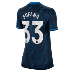 Chelsea Wesley Fofana #33 Bortedrakt Dame 2023-24 Kortermet