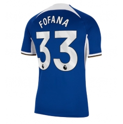 Chelsea Wesley Fofana #33 Hjemmedrakt 2023-24 Kortermet