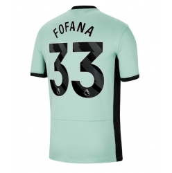 Chelsea Wesley Fofana #33 Tredjedrakt 2023-24 Kortermet