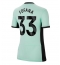 Chelsea Wesley Fofana #33 Tredjedrakt Dame 2023-24 Kortermet