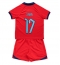 England Bukayo Saka #17 Bortedraktsett Barn VM 2022 Kortermet (+ Korte bukser)