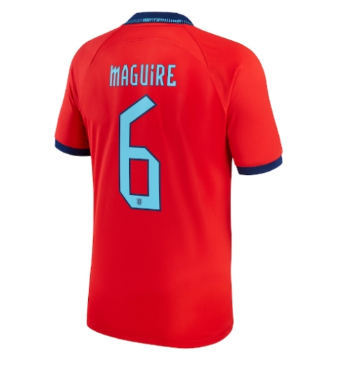 England Harry Maguire #6 Bortedrakt VM 2022 Kortermet