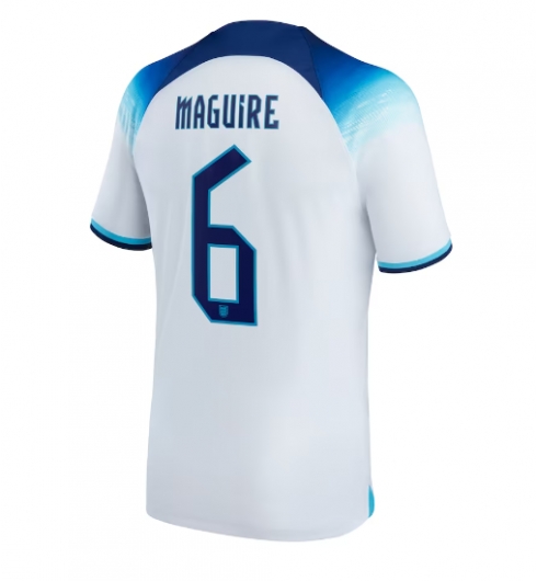 England Harry Maguire #6 Hjemmedrakt VM 2022 Kortermet