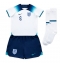 England John Stones #5 Hjemmedraktsett Barn VM 2022 Kortermet (+ Korte bukser)