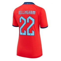 England Jude Bellingham #22 Bortedrakt Dame VM 2022 Kortermet