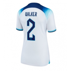 England Kyle Walker #2 Hjemmedrakt Dame VM 2022 Kortermet