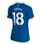 Everton Ashley Young #18 Hjemmedrakt Dame 2023-24 Kortermet
