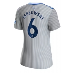 Everton James Tarkowski #6 Tredjedrakt Dame 2023-24 Kortermet