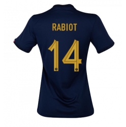 Frankrike Adrien Rabiot #14 Hjemmedrakt Dame VM 2022 Kortermet