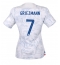 Frankrike Antoine Griezmann #7 Bortedrakt Dame VM 2022 Kortermet