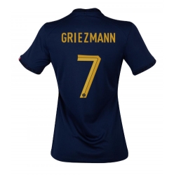 Frankrike Antoine Griezmann #7 Hjemmedrakt Dame VM 2022 Kortermet