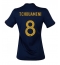 Frankrike Aurelien Tchouameni #8 Hjemmedrakt Dame VM 2022 Kortermet