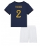 Frankrike Benjamin Pavard #2 Hjemmedraktsett Barn VM 2022 Kortermet (+ Korte bukser)